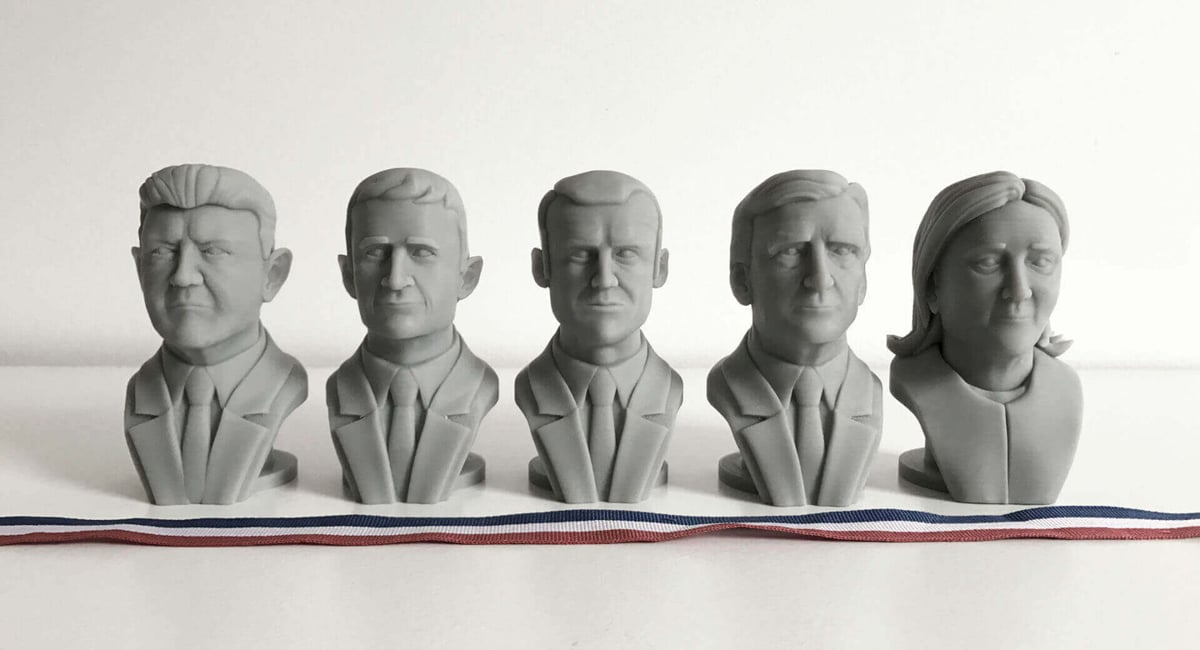 Featured image of Cults3D Brings the Upcoming French Election to Your 3D Printer