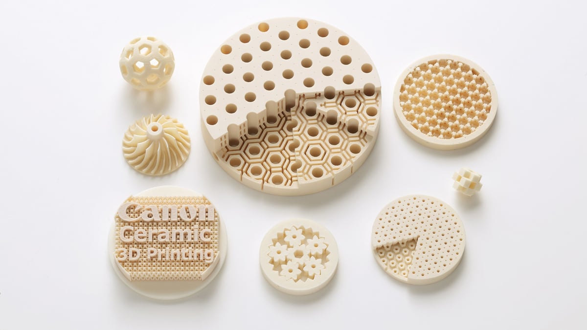 Featured image of Canon Announces 3D Printing Technology and Material for Highly Accurate Ceramic Parts
