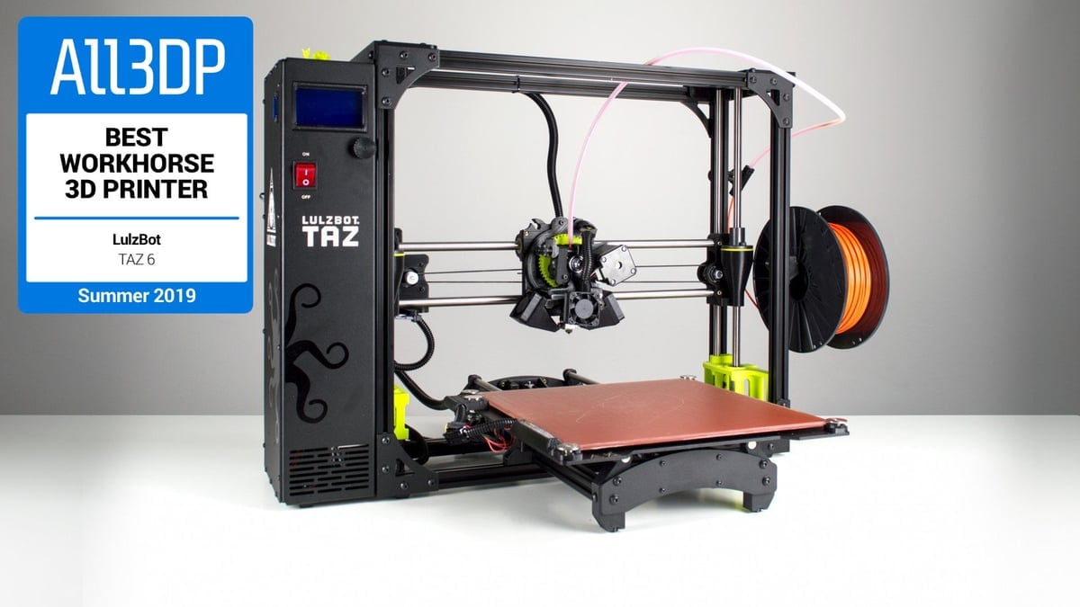 forstene Stillehavsøer stak Lulzbot TAZ 6 Review: Great Workhorse 3D Printer | All3DP