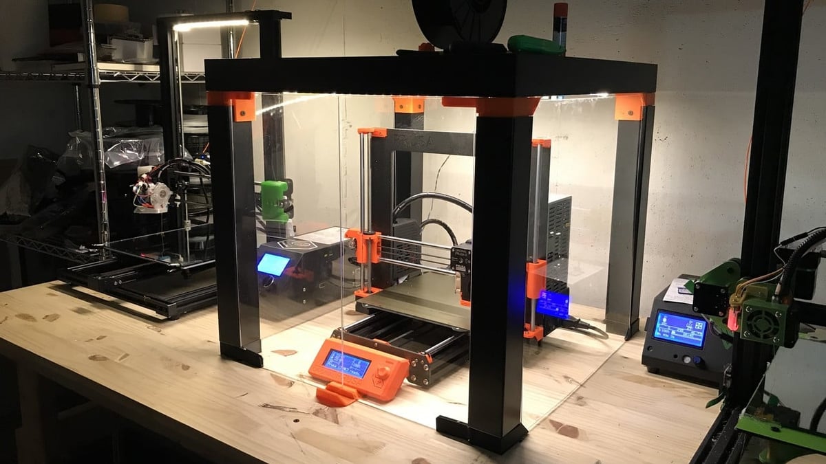 Featured image of Prusa MK3S(+)/MK4 Enclosure: 10 Great Solutions