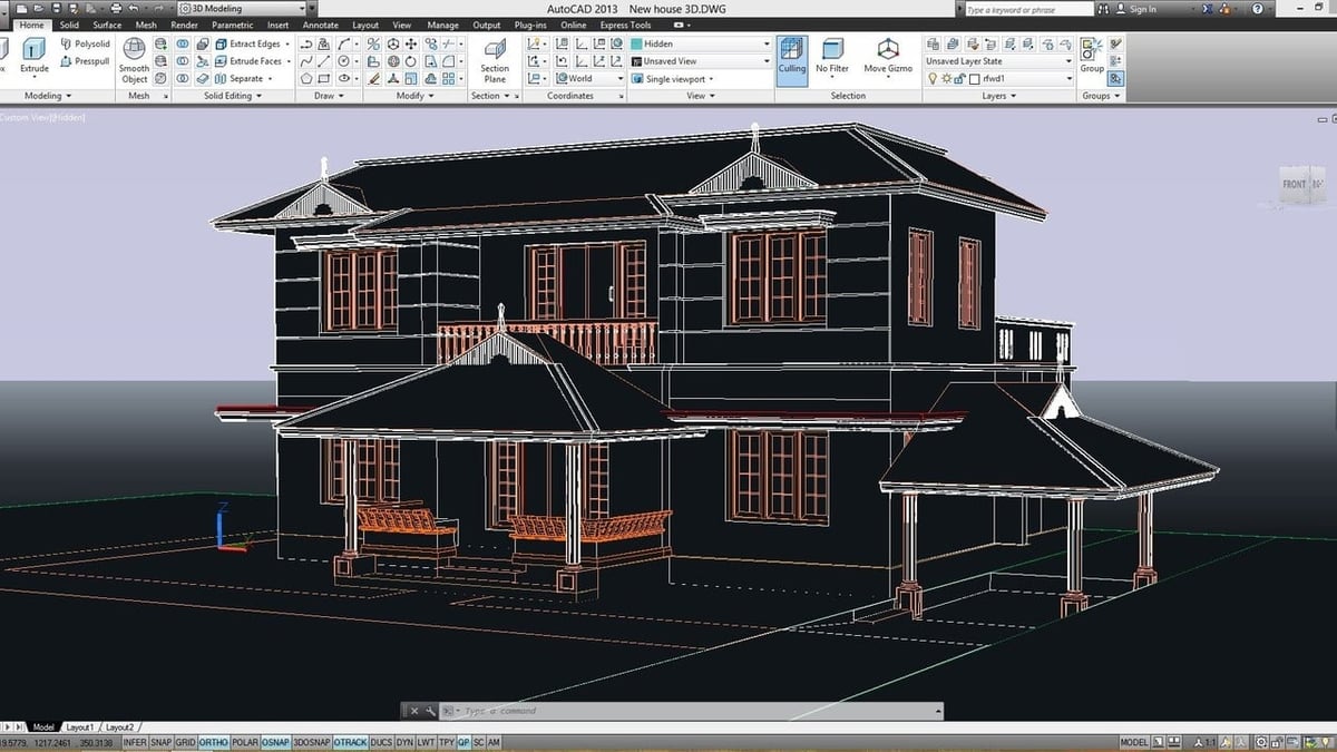 Can AutoCAD generate 3D?