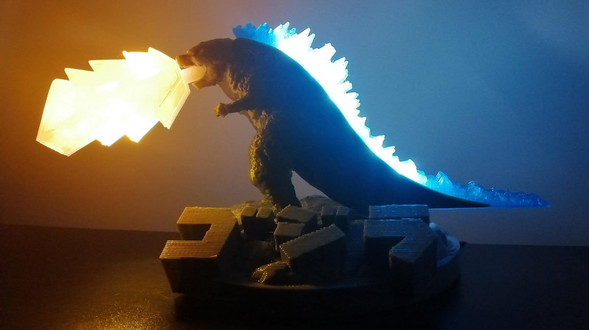 Featured image of 3D Printed Godzilla: 10 Terror-ific Models to 3D Print