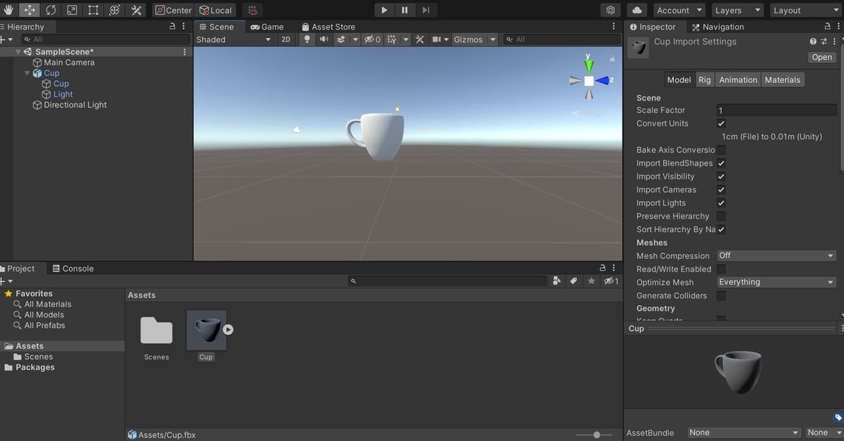 Blender Unity: How to Export/Import |