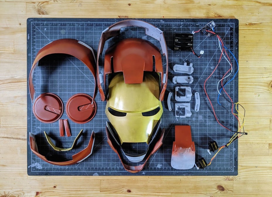 Featured image of 3D Printed Iron Man Helmet: Best STL Files & 3D Models