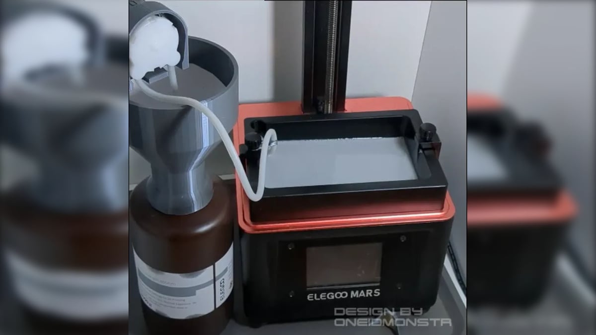 Featured image of This 3D Printed Device Makes Resin Cleanup a Snap