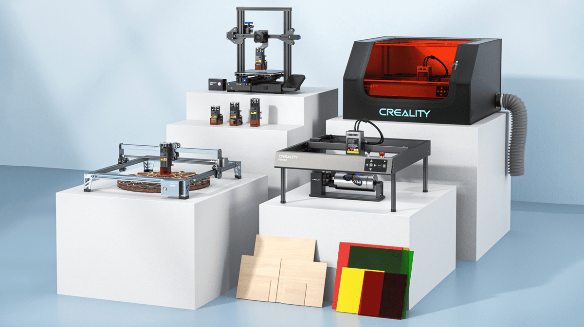 Featured image of Creality’s Laser Engraver Full Series: A Deep Dive into Five Models (Ad)