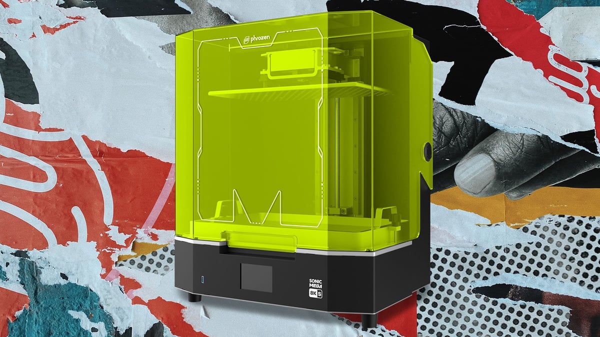 Featured image of Phrozen Announces Sonic Mega 8K S, ‘Affordable’ Giant Resin 3D Printer