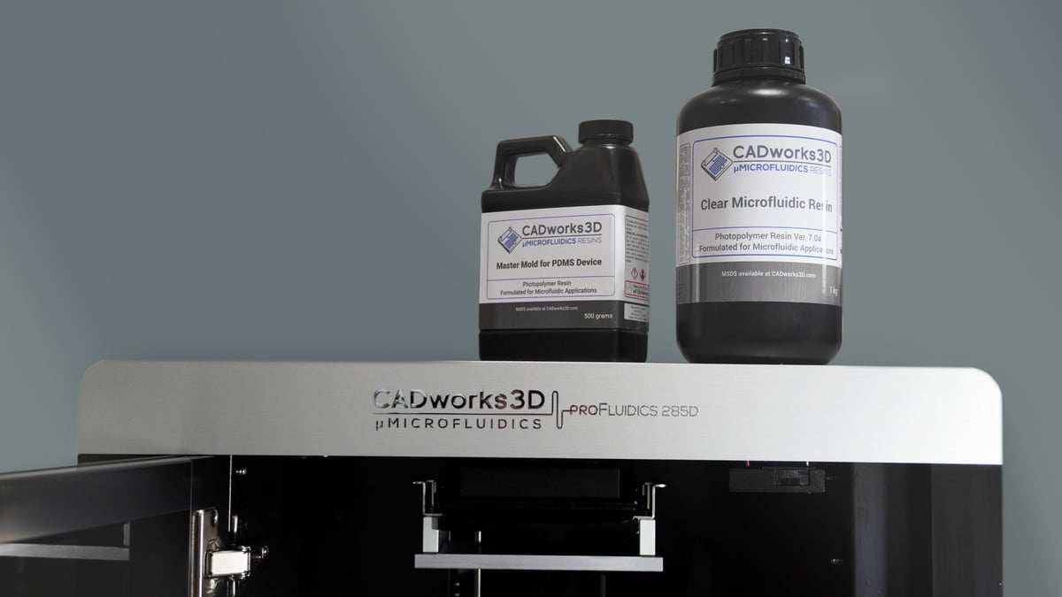 Featured image of Discover CADworks3D: 3D Printers & 3D Materials Made for Microfluidics & Biotechnology (Ad)