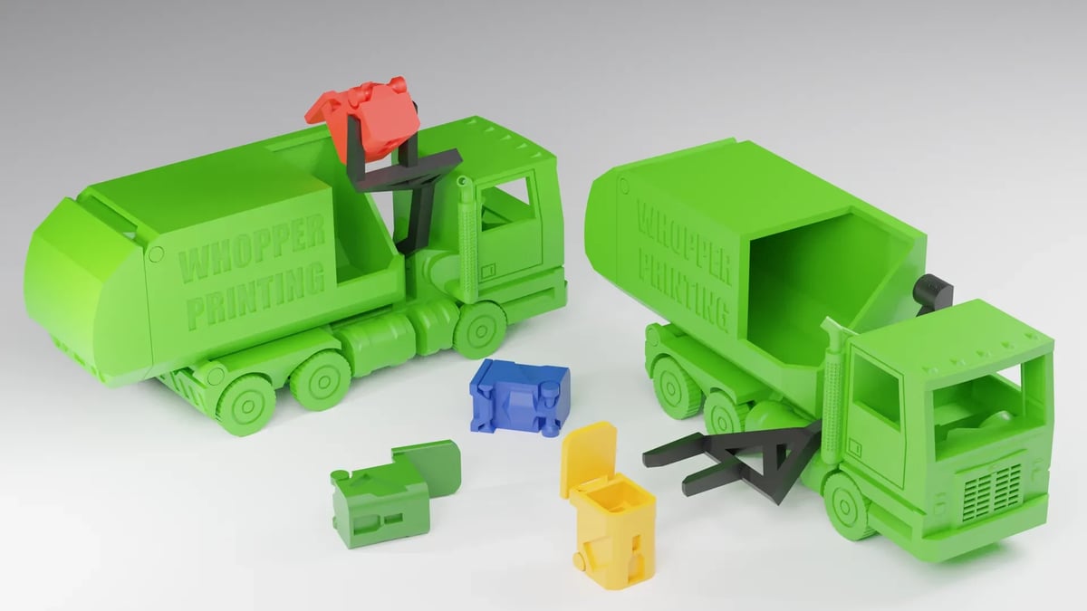 Featured image of All3DP Unwrapped: Functional Garbage Truck