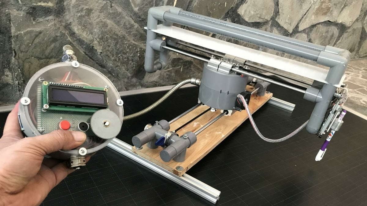 Featured image of Build This Low-Cost Arduino CNC Pen Plotter