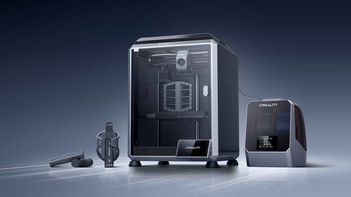 Featured image of Creality K1C 3D Printer, New Champion of Speed and Skill (Ad)