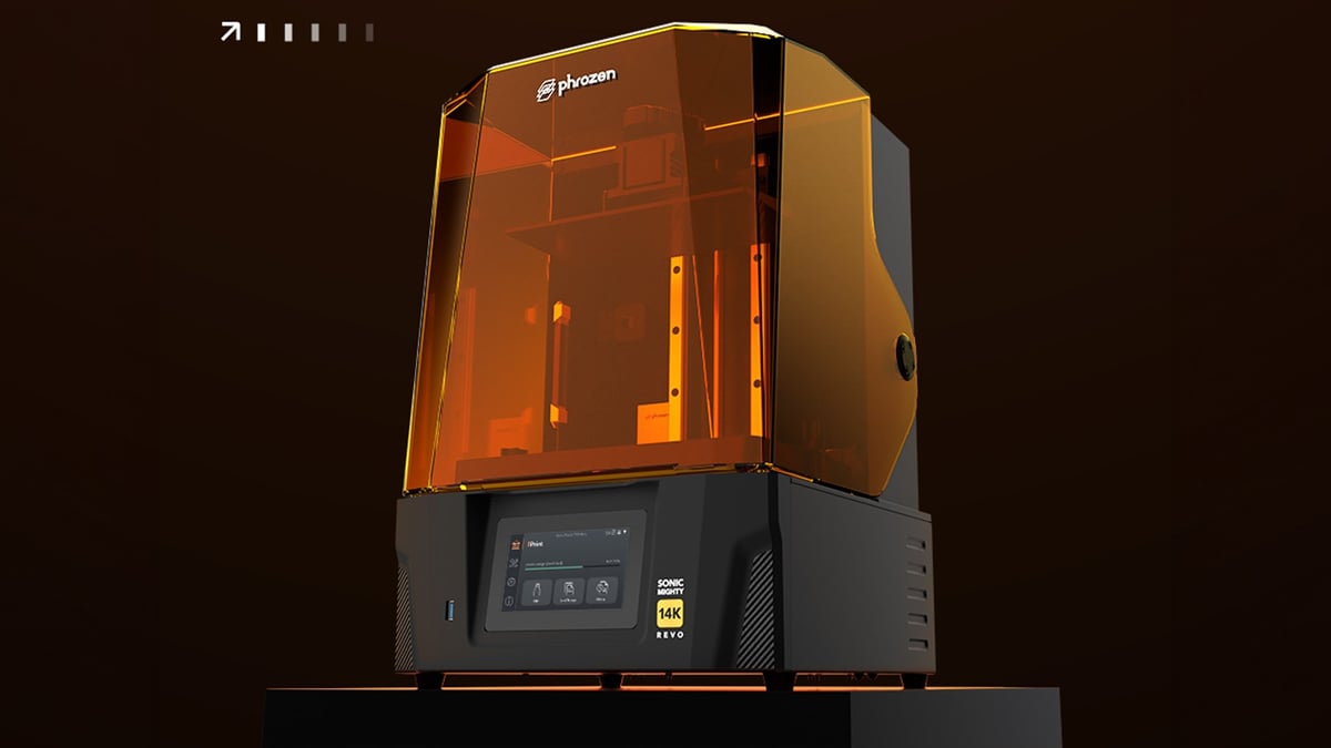 Featured image of Phrozen Reveals Sonic Mighty Revo Resin 3D Printer