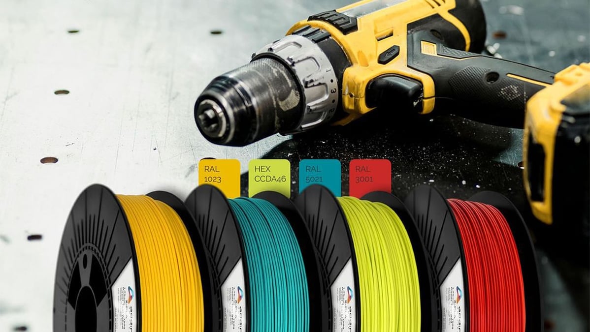 Tool Time: New X-PLA Filament Colors Match Your Power Tools | All3DP