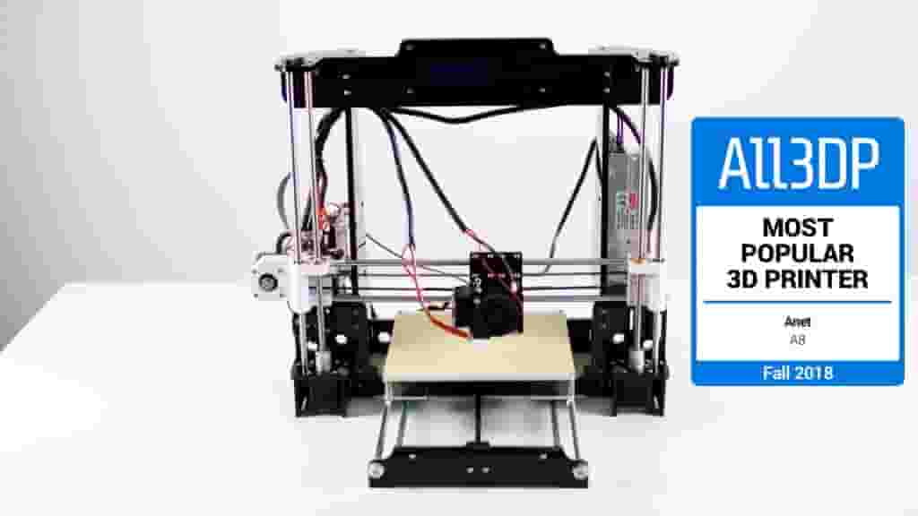Image de l'en-tête de Test Anet A8 : l’imprimante 3D la plus populaire à l’automne 2018