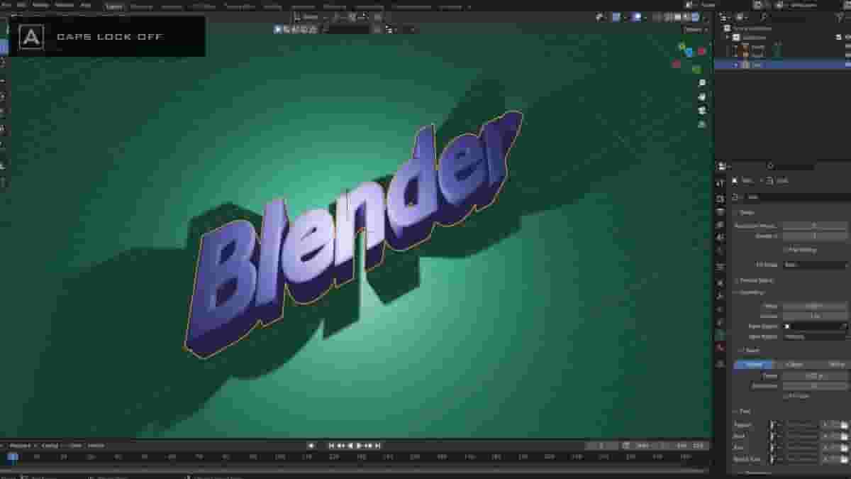 Blender Text Tutorial