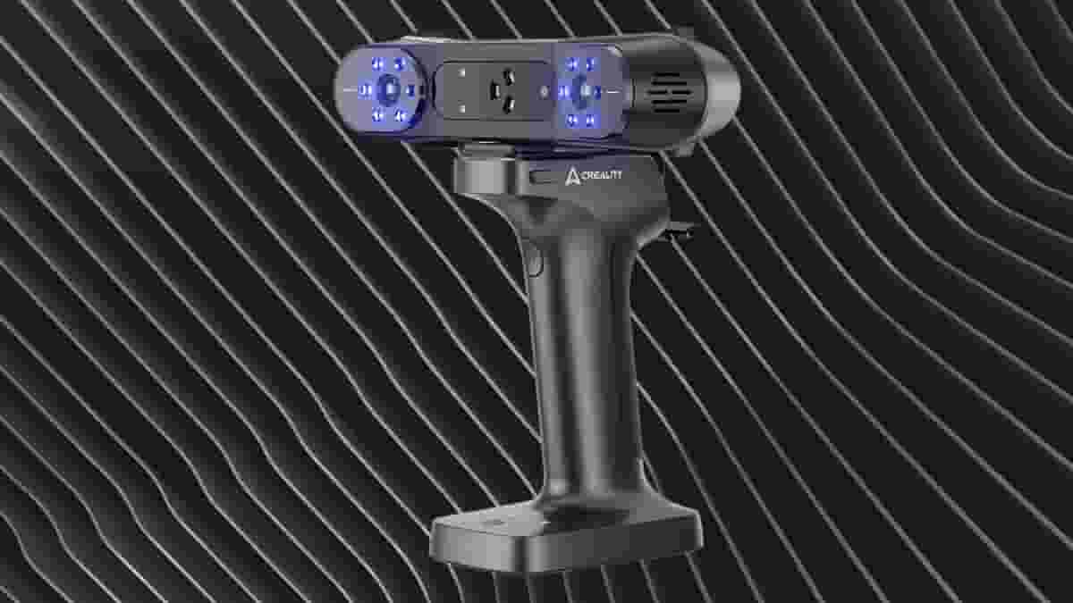 Image de l'en-tête de Creality lance son nouveau scanner 3D RaptorX à laser bleu