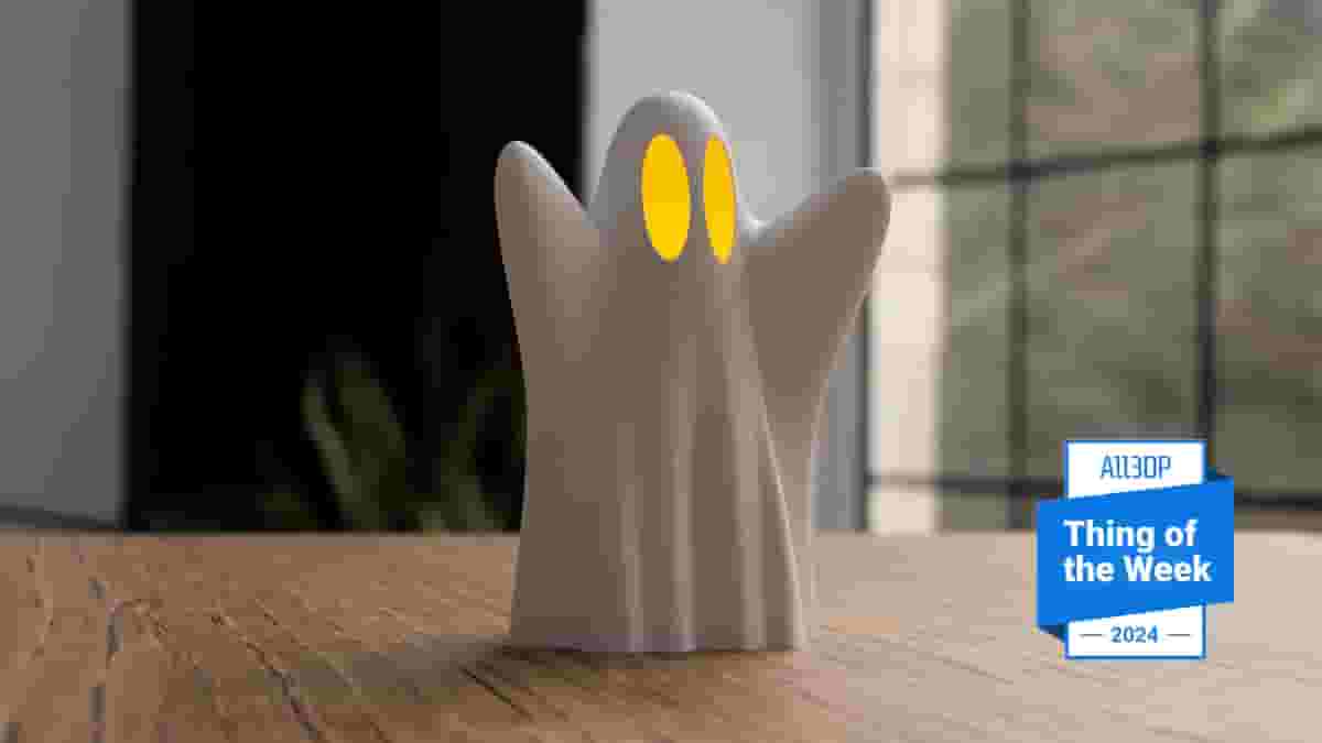 Featured image of Light Up Halloween with This 3D Printable Ghost