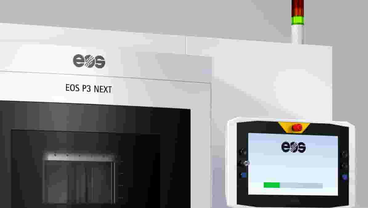 Featured image of EOS’ New P3 Next SLS 3D Printer Has 50% More Throughput