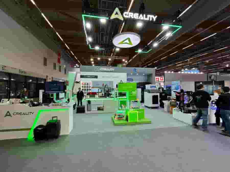 Featured image of Creality Shines at Formnext 2024, Showcasing K2 Plus, New DIY Model and Accessories (Ad)