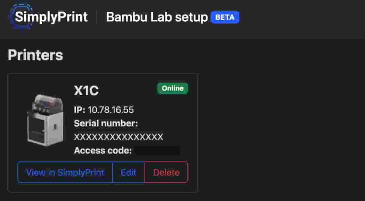 Featured image of SimplyPrint Releases Open Beta for Bambu Lab Integration