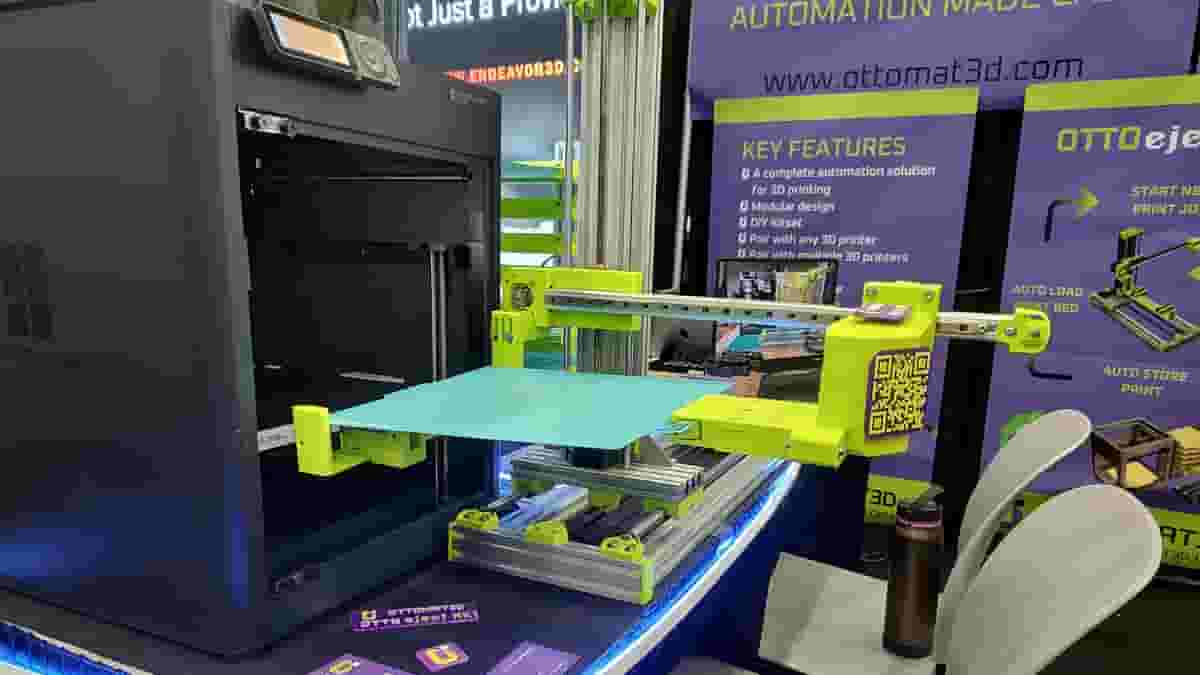 Featured image of Ottomat3D Debuts its Automatic Print Bed Management System at Rapid + TCT