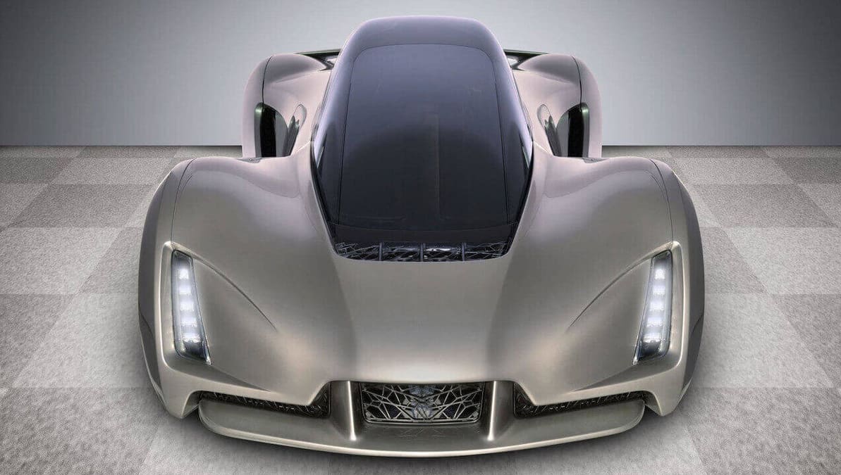 Featured image of Jay Leno Takes Joyride in Divergent3D’s “3D Printed Supercar”