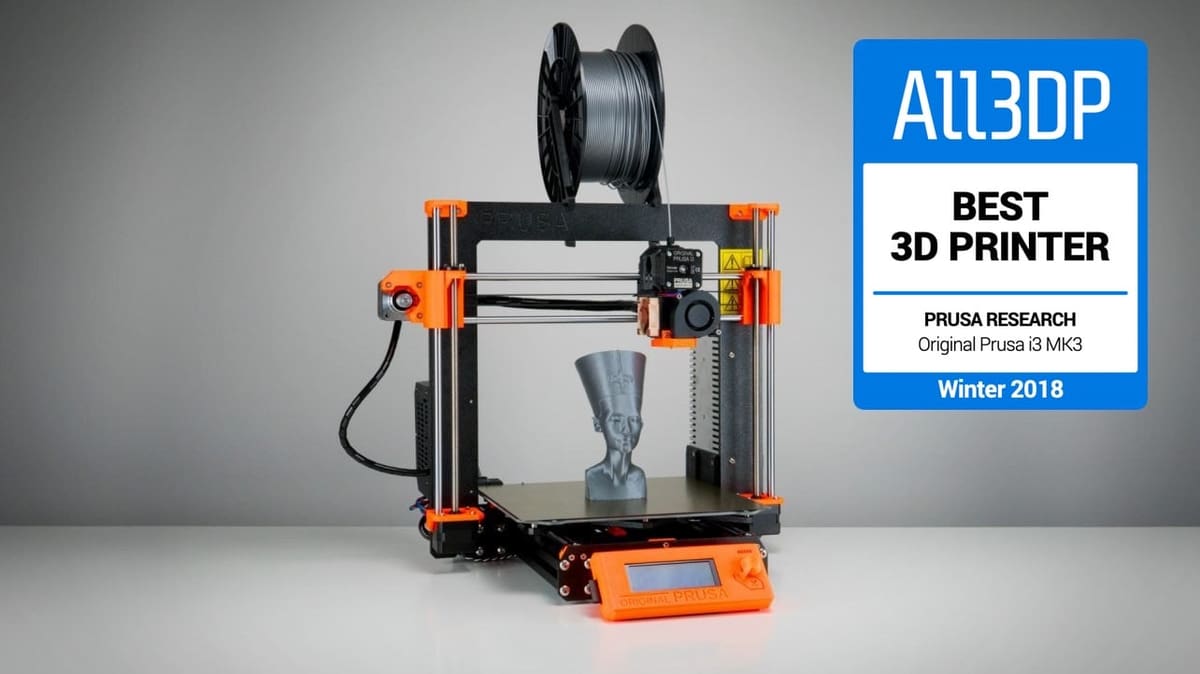 Image de l'en-tête de Original Prusa i3 MK3: meilleure imprimante 3D de 2018