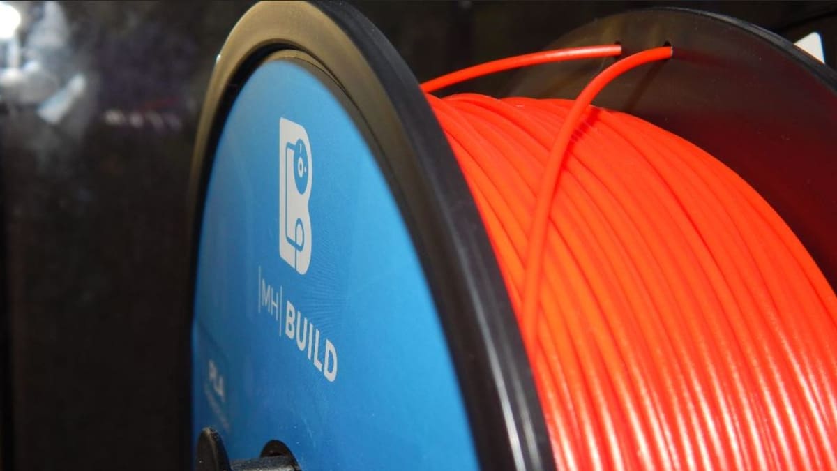 Featured image of Matterhackers MH Build Series PLA 3D Printer Filament Review