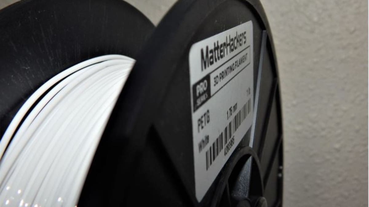 Featured image of MatterHackers Pro PETG Filament Review