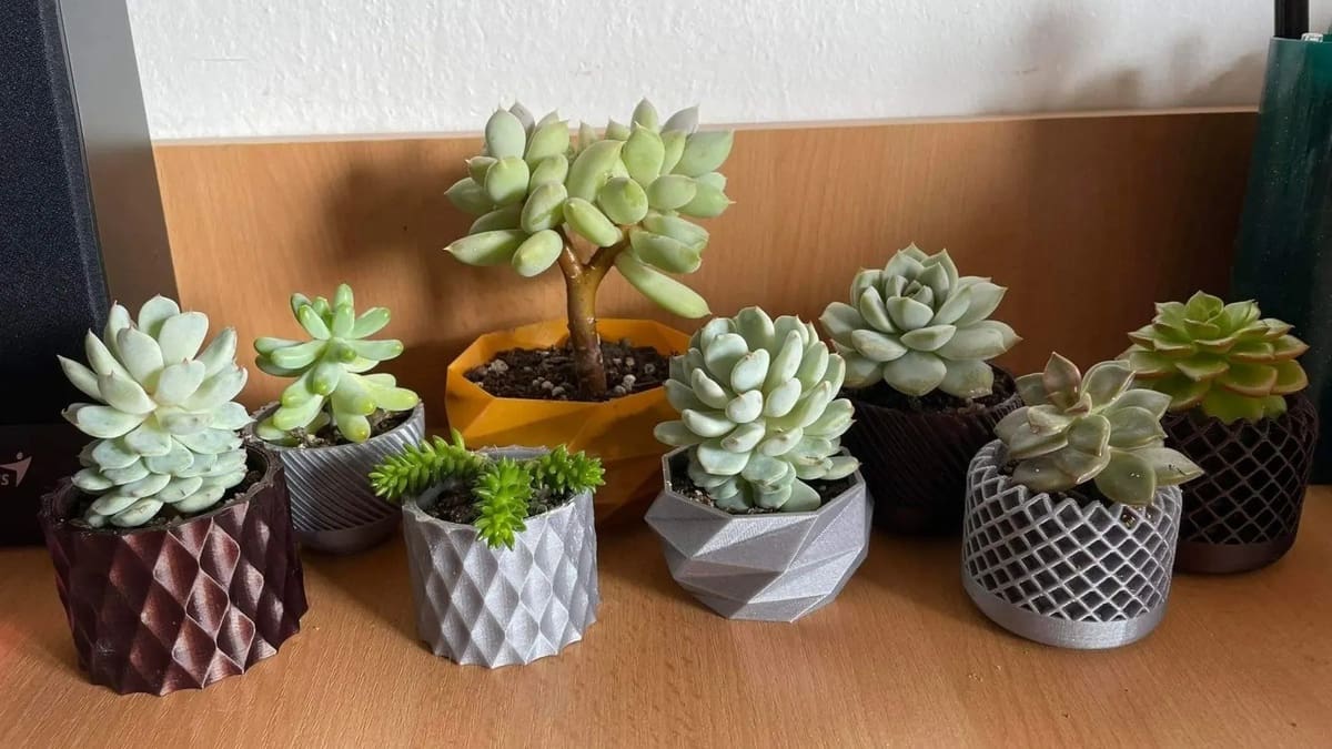 3D Printed Planter: 20 Great Models for Green Thumbs | All3DP