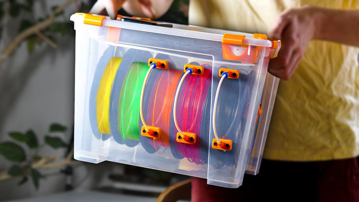 Featured image of 3D Printing Hack: How to Build a Filament Dry Box for Under $20