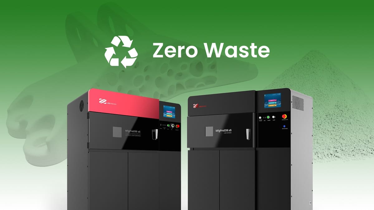 XYZprinting SLS Machines Offer a Greener Pro 3D Printing Solution