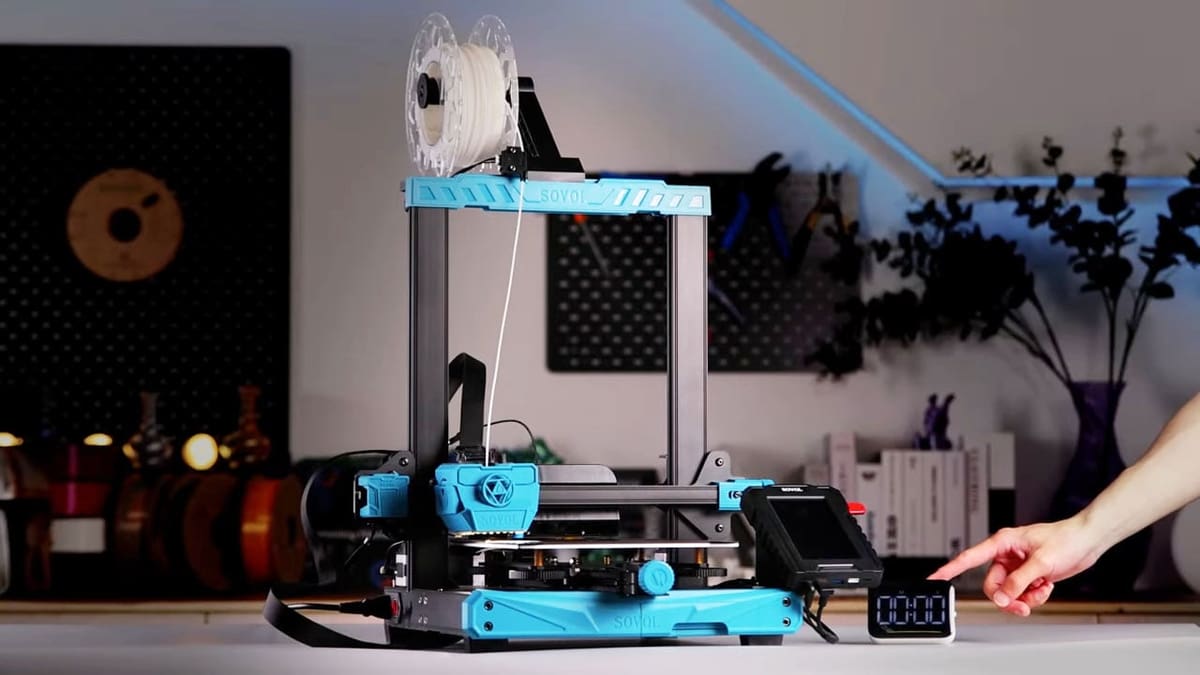 Sovol 3D's SV07 Launches this Week, a Klipper 3D Printer for