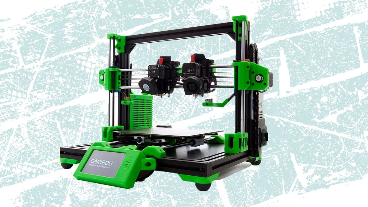 Caribou3D Opens Preorders for New CaribouIDEX Dual Extrusion