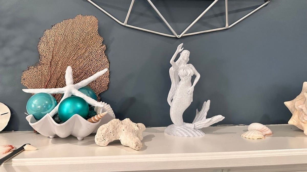 Featured image of Sea Creatures: Best STL Files For Mermaids, Fish & More