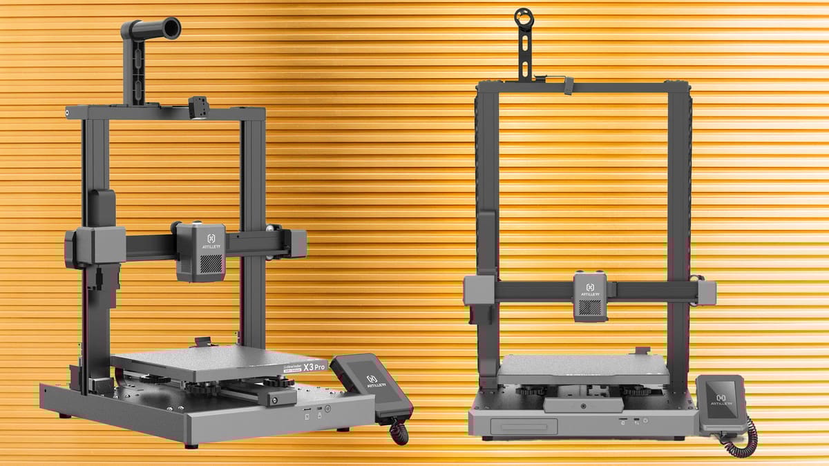 Artillery Showcases New Sidewinder X3 Plus and X3 Pro at
