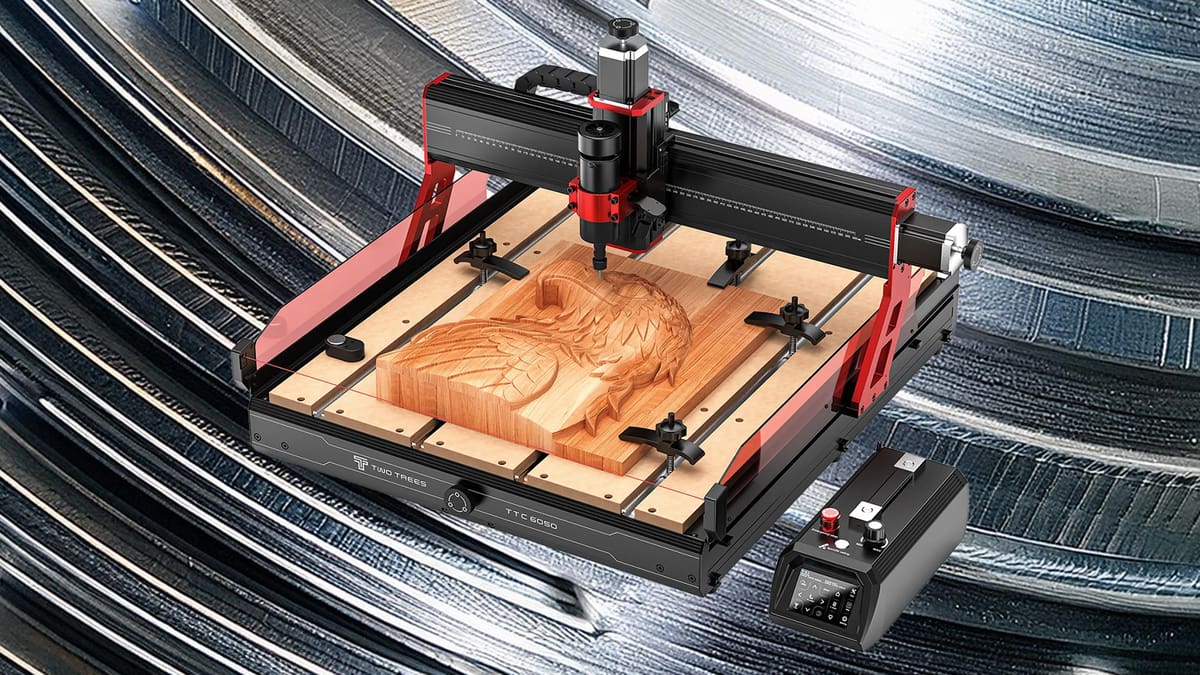 Featured image of TwoTrees Opens Pre-Orders for TTC-6050 CNC Router