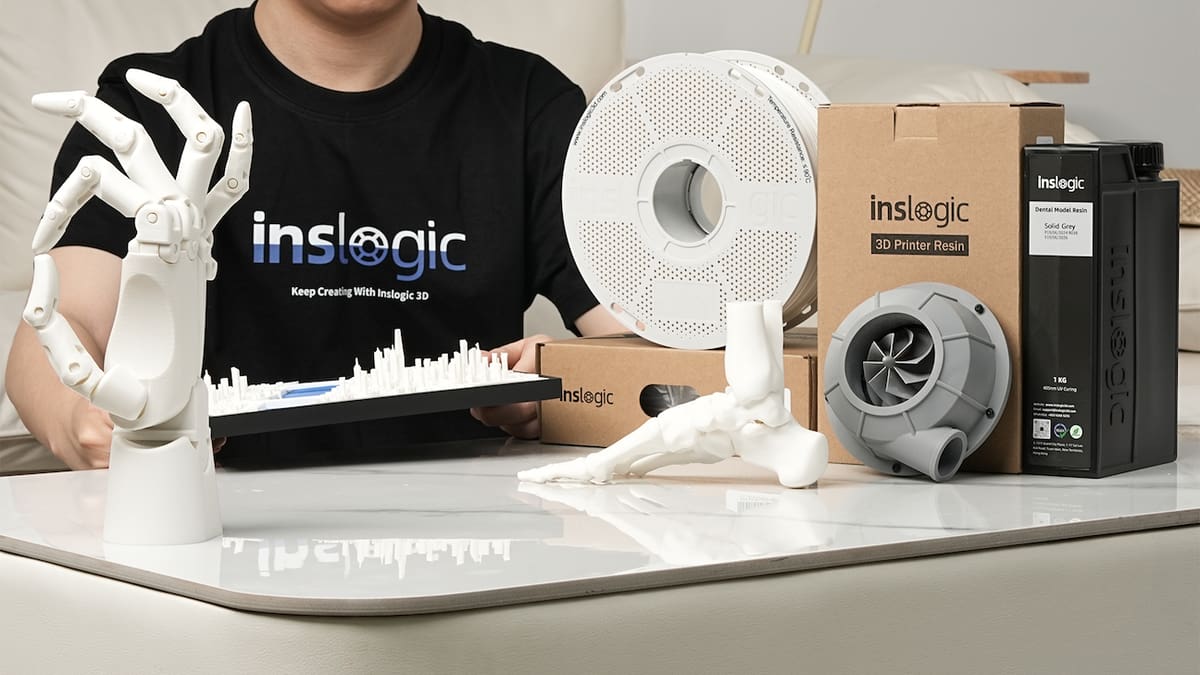 Featured image of Keep Creating with Inslogic: New Functional Materials for Pro 3D Printing (Ad)