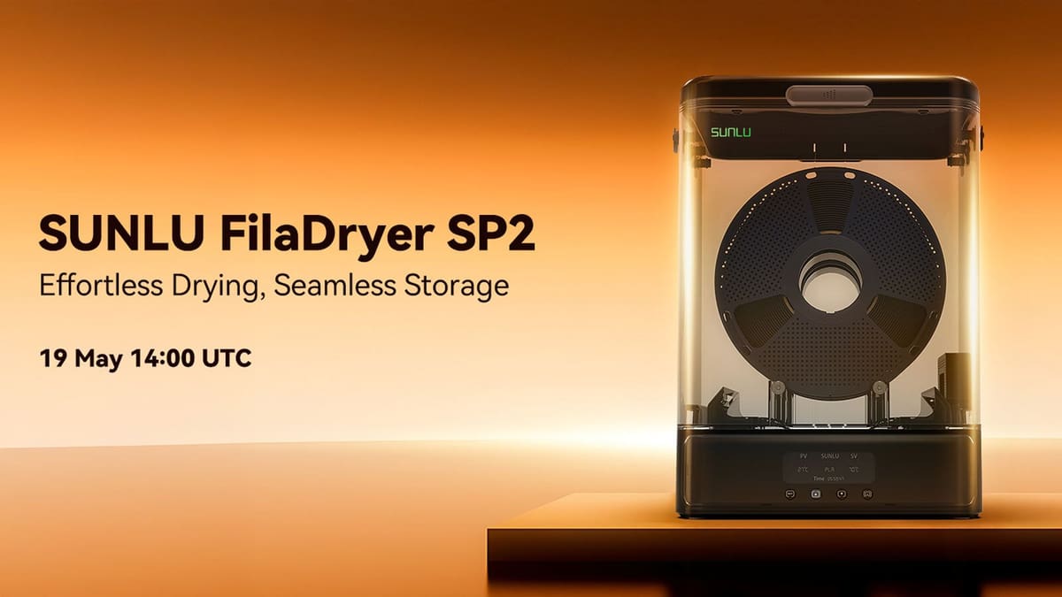 Featured image of SUNLU Releases the New FilaDryer SP2