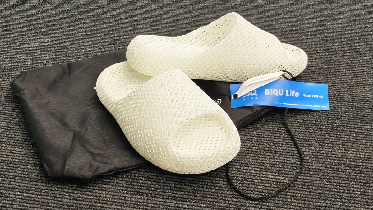 Featured image of A Pair of Slides with Your Hot End? Biqu Makes Shoes Now, and They’re Pretty Good!