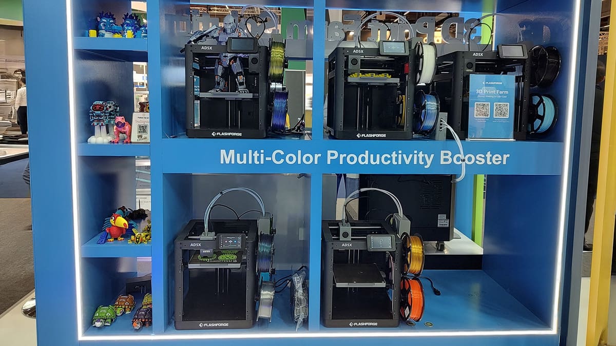 Featured image of Flashforge’s $399 Multicolor 3D Printer is Now Available