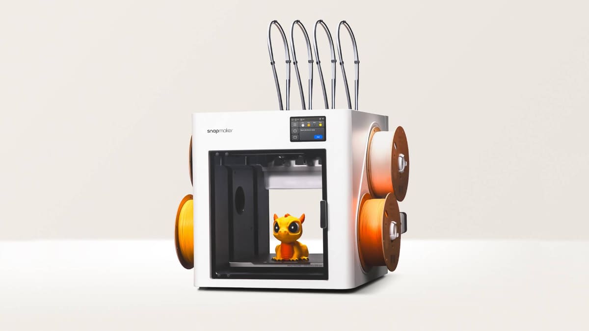 Featured image of Snapmaker bestätigt den U1 Toolchanger 3D-Drucker und beendet damit die Spekulationen über ein Werksleck
