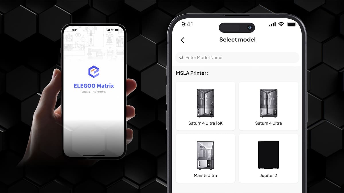 Imagem de destaque Elegoo lança aplicativo de gerenciamento remoto de impressoras 3D, começando com sistemas de resina