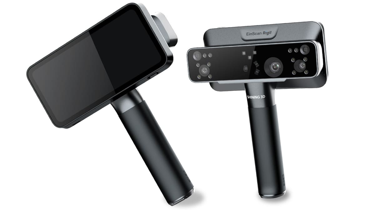 Featured image of Shining 3D’s Handheld Rigil 3D Scanner Blends Laser & Infrared for About $5K