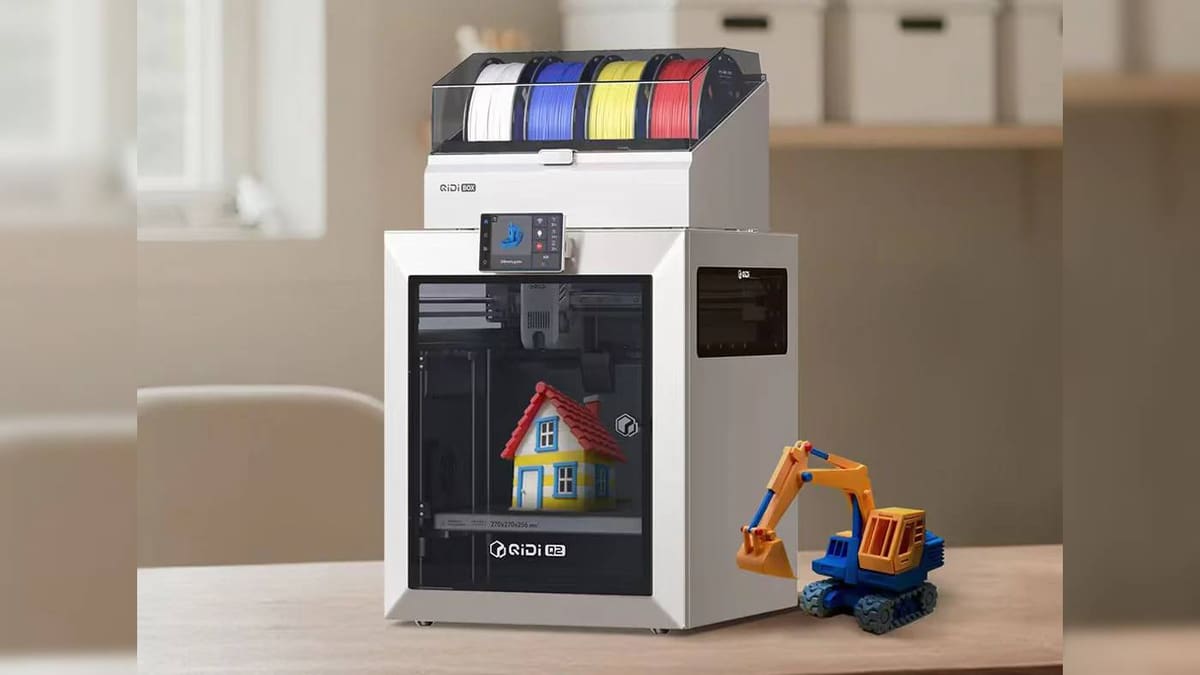 Featured image of Qidi Says ‘One Is Enough’ of Its New Qidi Q2 3D Printer