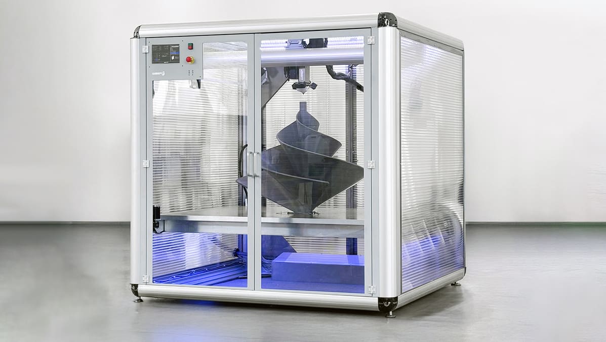 Imagen principal de La nueva impresora 3D de WASP es un monstruo que crea objetos a partir de residuos plásticos