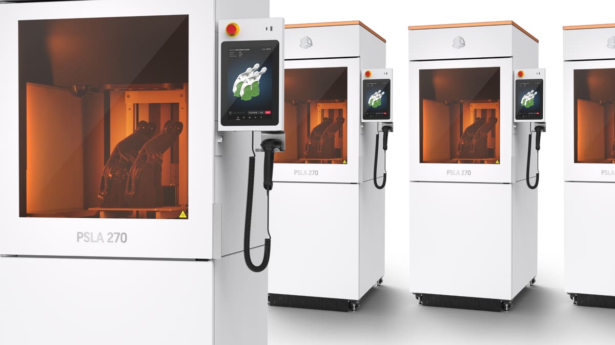 Featured image of Beyond Prototyping: How the 3D Systems PSLA 270 Is Ready for the Production Line