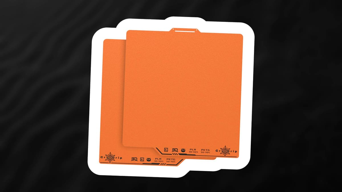 Biqu Drops a Pumpkin Color Build Plate for Bambu Lab Printers