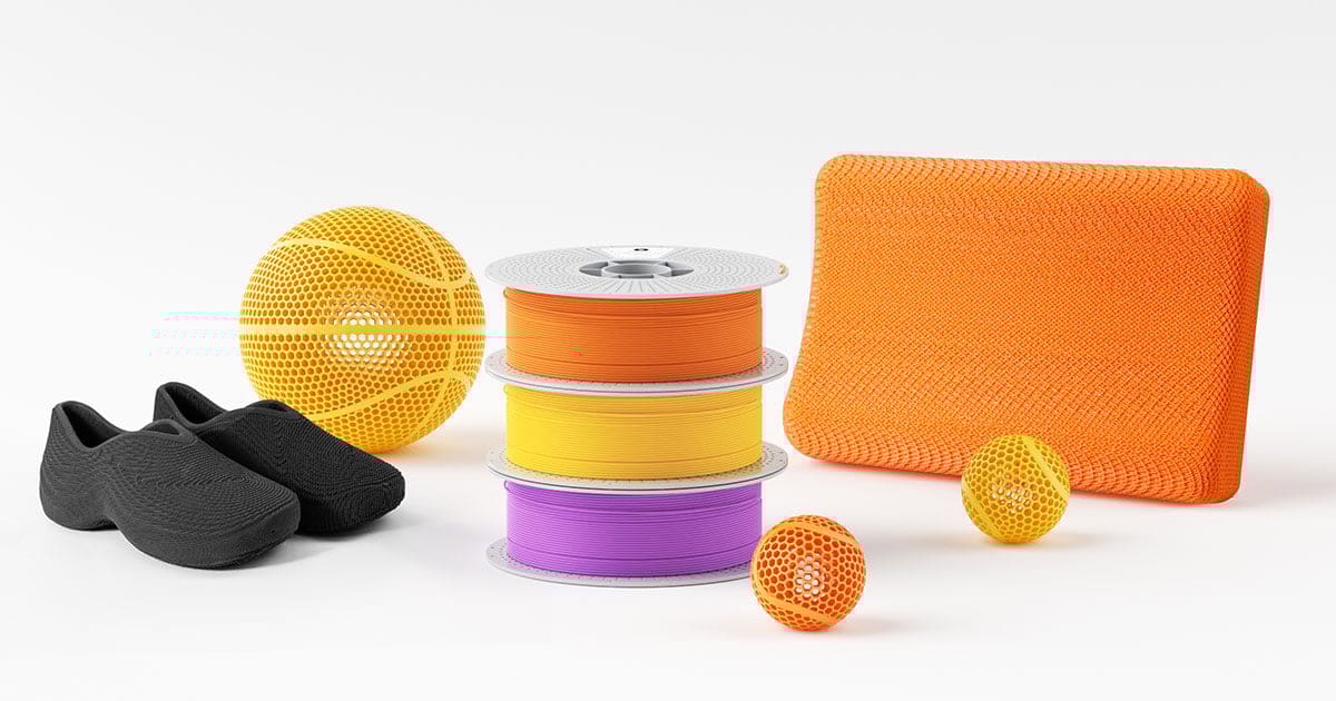 Featured image of Kexcelled’s New PEBA, TPU Air & Matte 95A Tackle Flexible Printing’s Biggest Challenges