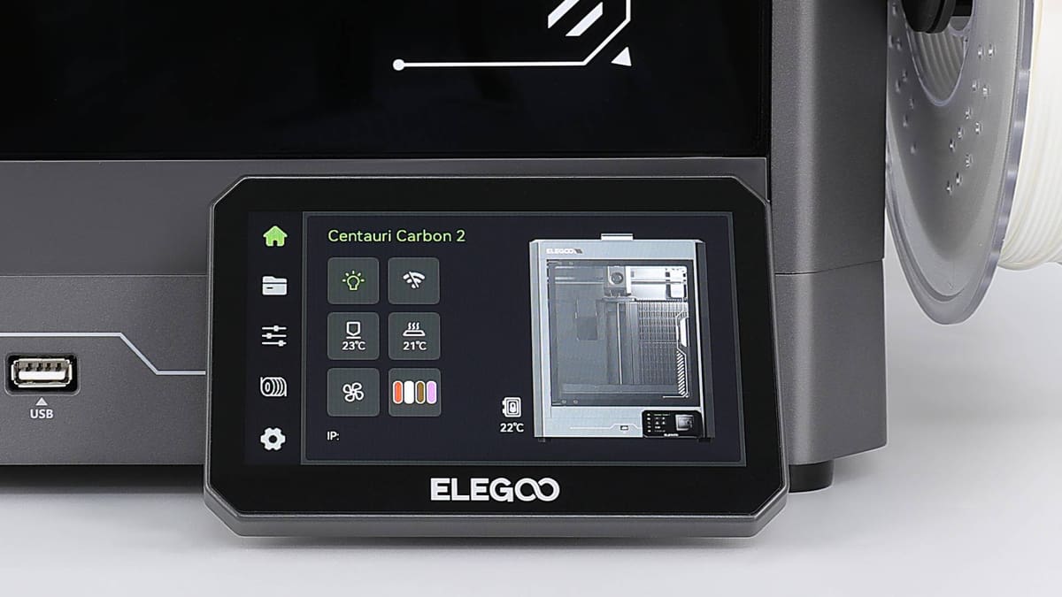 Featured image of Elegoo Confirms January 26 Release for Centauri Carbon 2